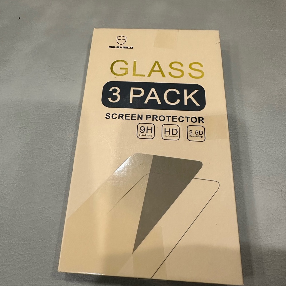 Mr. Shield Glass 3 Pack Screen Protector